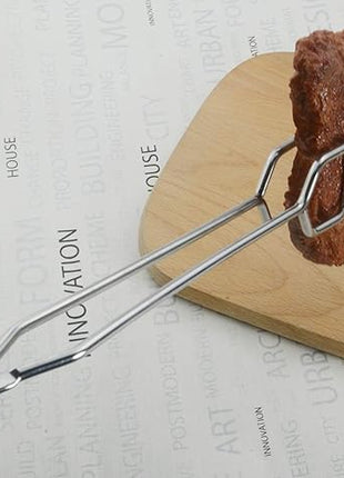 Stainless Steel Scissor Tongs 16-Inch Extra Long Grilling Tongs, Set of 2