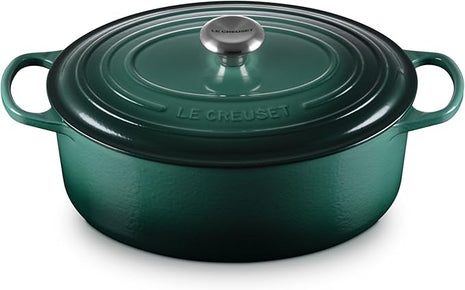 Le Creuset Enameled Cast Iron Signature Oval Dutch Oven, 6.75 qt., Artichaut
