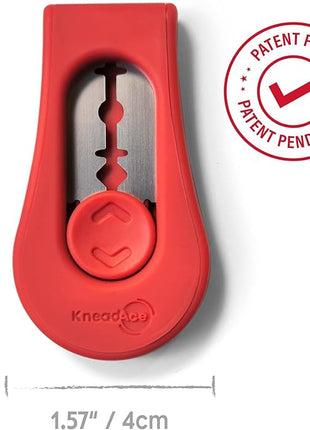 KneadAce Upgraded Extractable & Magnetic Bread Lame Dough Scoring Tool - Professional Sourdough scoring tool for Sourdough Bread baking & Bread Making Tools - Scoring Patterns booklet & 5 Razor Blades