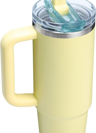 STANLEY Quencher ProTour Flip Straw Tumbler with Leakproof Lid | Built-In Straw & Handle | Cupholder Compatible for Travel | Insulated Stainless Steel Cup | BPA-Free