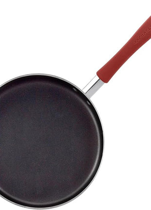 Rachael Ray Cucina Nonstick Cookware Pots and Pans Set, 12 Piece, Cranberry Red