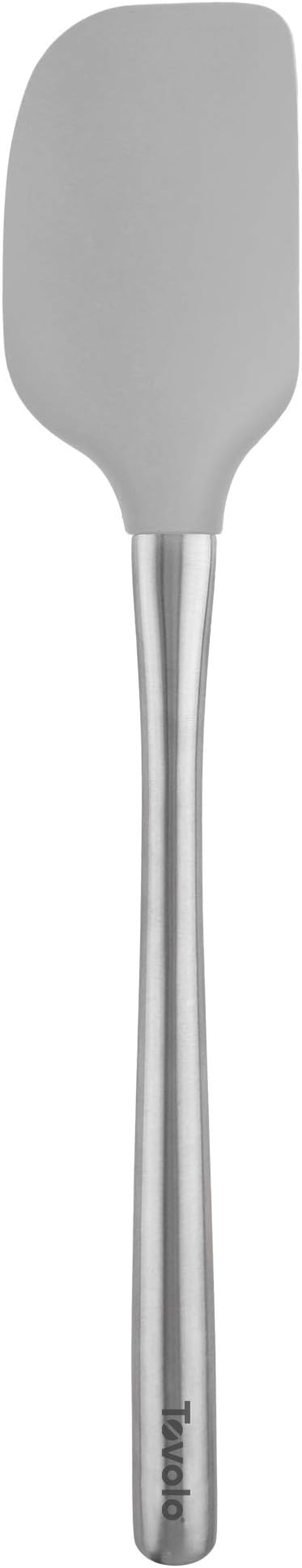 Tovolo Flex-Core Stainless Steel Handled Spatula, Heat-Resistant & BPA-Free Silicone Turner Head, Safe for Cast Iron & Non-Stick Cookware, Dishwasher-Safe: Home & Kitchen
