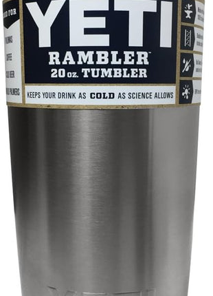 YETI Rambler Vacuum Insulated Tumbler with Lid