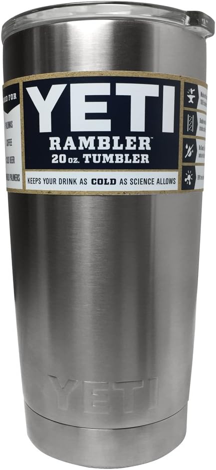 YETI Rambler Vacuum Insulated Tumbler with Lid