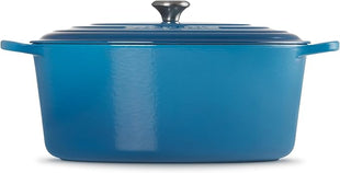 Le Creuset Enameled Cast Iron Signature Oval Dutch Oven, 15.5 qt., Marseille