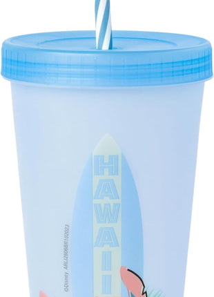 Silver Buffalo Disney Lilo and Stitch 4 Pack Color Changing Plastic Tumbler Set Featuring Stitch, 24 Ounces (Pack of 12)