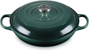 Le Creuset Enameled Cast Iron Signature Braiser, 3.5 qt., Artichaut