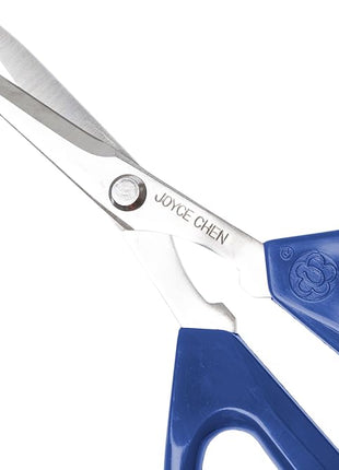 Joyce Chen Original Unlimited Kitchen Scissors All Purpose Kitchen Shears With Comfortable Handles, Blue 2.0