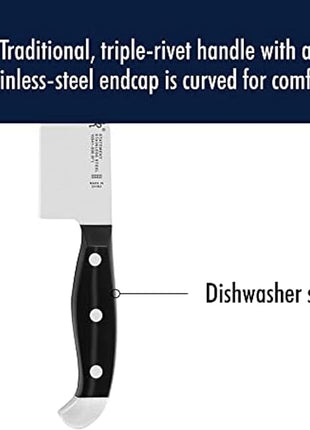 HENCKELS Statement Razor-Sharp 8-inch Chef Knife, German Engineered Informed by 100+ Years of Mastery, Black/Stainless Steel