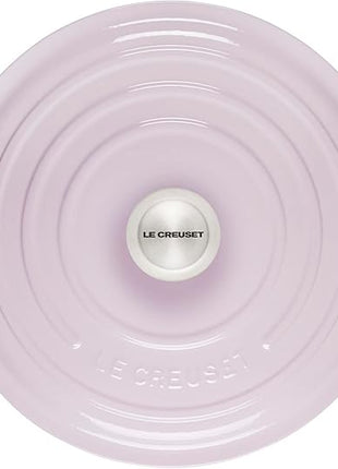 Le Creuset Enameled Cast Iron Signature Round Dutch Oven, 7.25 qt., Shallot