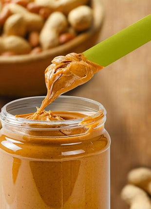 OVENTE Silicone Spatula Set of 5, Food Grade Rubber Spatula with High Heat Resistant, BPA-Free and Dishwasher Safe, Nonstick Kitchen Utensils for Baking, Cooking and Mixing, Green SP12305G