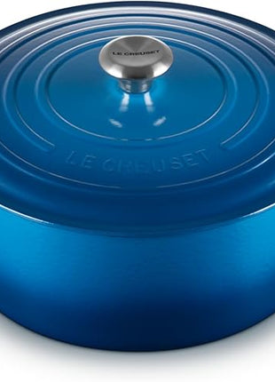 Le Creuset Enameled Cast Iron Signature Round Dutch Oven, 9 qt., Marseille