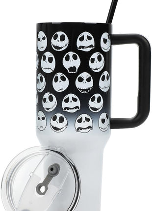 Bioworld Nightmare Before Christmas Jack Skellington 40 Oz Stainless Steel Tumbler