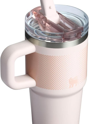 STANLEY Quencher ProTour Flip Straw Tumbler with Leakproof Lid | Built-In Straw & Handle | Cupholder Compatible for Travel | Insulated Stainless Steel Cup | BPA-Free