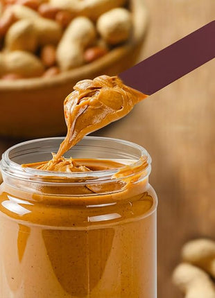 OVENTE Silicone Spatula Set of 5, Food Grade Rubber Spatula with High Heat Resistant, BPA-Free and Dishwasher Safe, Nonstick Kitchen Utensils for Baking, Cooking and Mixing, Red SP12305R