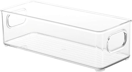 STORAGEBUD Fridge Organizer - 2 Pieces Refrigerator Organizer Bins - Pantry Organization and Storage for Fridge & Refrigerator- BPA Free Freezer Organizer Bins