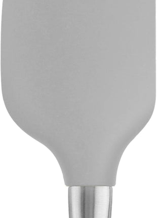Tovolo Flex-Core Stainless Steel Handled Spatula, Heat-Resistant & BPA-Free Silicone Turner Head, Safe for Cast Iron & Non-Stick Cookware, Dishwasher-Safe: Home & Kitchen