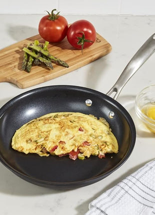 Cuisinart GG22-24 GreenGourmet Hard-Anodized Nonstick 10-Inch Open Skillet