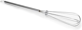 Fox Run Mini Whisks, Chrome Plated, Set of 4, Metallic, 8 x 2 x 1.75 inches
