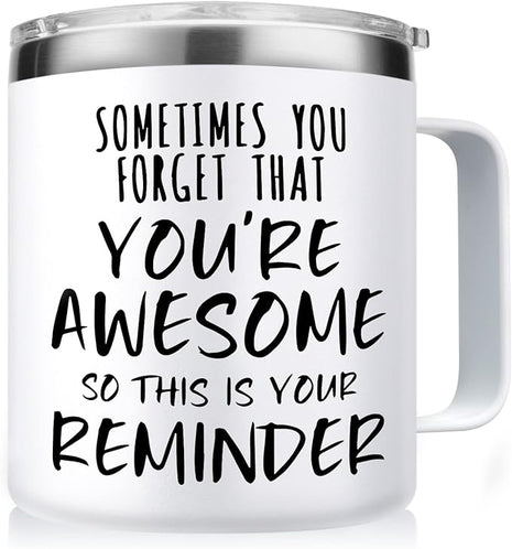 NOWWISH Gifts for Women, Inspirational Gifts, Thank You Appreciation Birthday Gifts for Coworker, Teacher, Mom, Wife, Sister - White