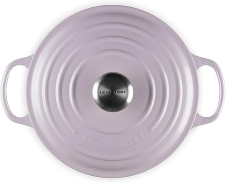 Le Creuset Enameled Cast Iron Signature Round Sauteuse, 3.5qt., Shallot