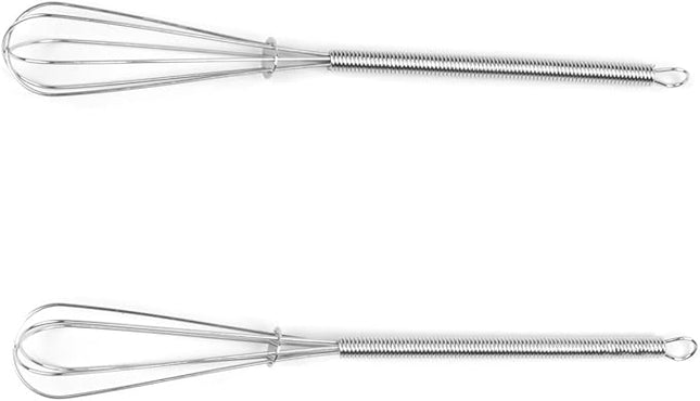 Fox Run Chrome Mini Whisk, 7.25 x 1.25 x 1.25 inches, Metallic