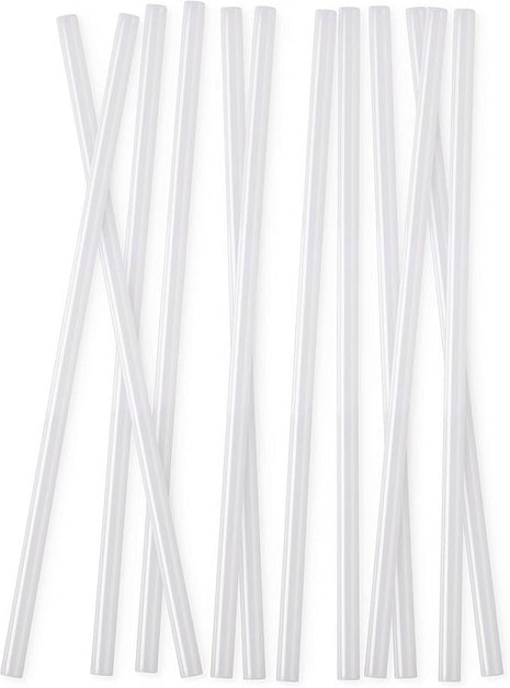Simple Modern Plastic Reusable Straws | BPA Free and Waste Reducing Plastic Straw for Tumblers and Travel Mugs | Trek Collection | 12 Pack | Clear