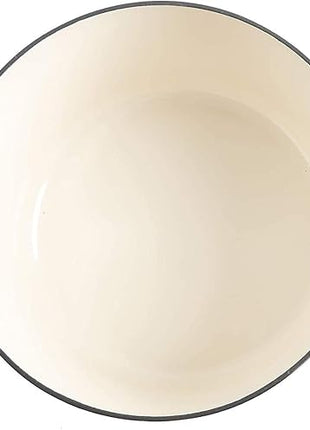 Crock-Pot Artisan 7-Quart Round Enameled Cast Iron Dutch Oven – Scarlet Red, Heavy-Duty Cookware for Slow Cooking, Baking, Roasting with Lid