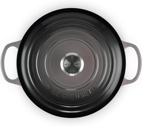 Le Creuset Enameled Cast Iron Signature Round Dutch Oven, 9 qt., Oyster
