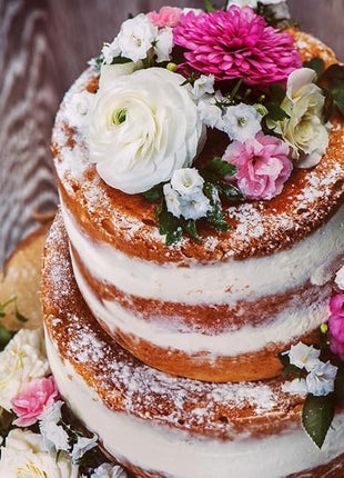 Nordic Ware Prism 9-Inch Round Cake Pan, 2-Pack, Natural