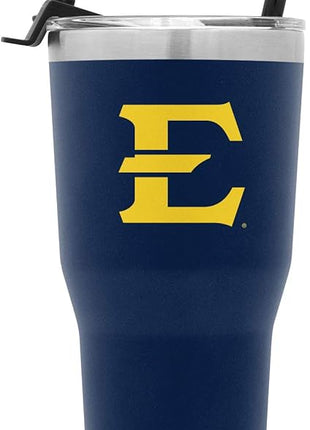 Simple Modern Officially Licensed Collegiate ETSU Buccaneers Tumbler with Straw and Flip Lid | Insulated Stainless Steel 30oz Thermos | Cruiser Collection | East Tennessee State University