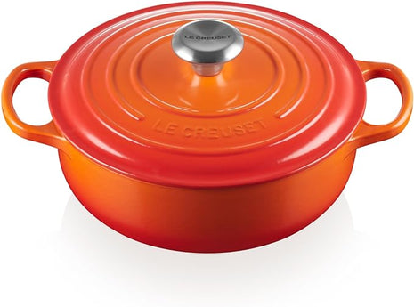 Le Creuset Enameled Cast Iron Signature Sauteuse Oven, 3.5 qt., Flame