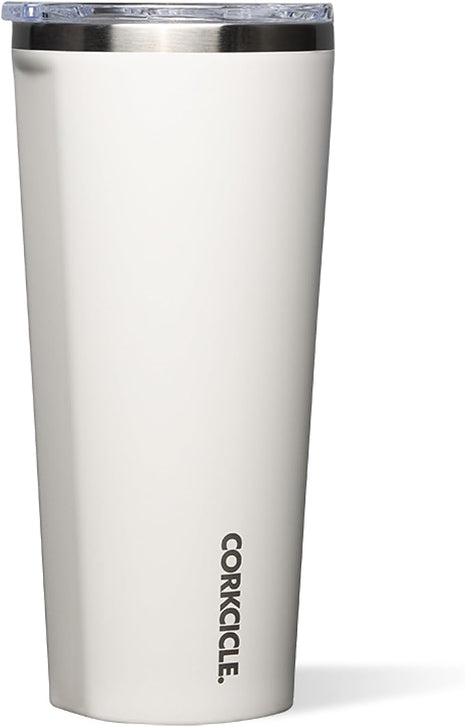 Corkcicle Classic Tumbler - Keeps Drinks Cold for 9 Hours & Hot for 3 - Triple-Insulated Stainless Steel - Holiday Tumbler Gift - 24 oz - Dune