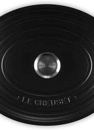 Le Creuset Enameled Cast Iron Signature Oval Dutch Oven, 8 qt., Licorice