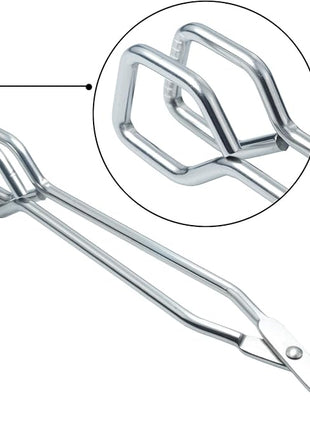 10-Inch Kitchen Scissor Tongs Stainless Steel Scissor Cooking Tongs