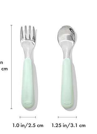 OXO Tot Fork and Spoon Set - Opal