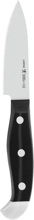 HENCKELS Statement Razor-Sharp 3-inch Compact Chef Knife, German Engineered Informed by 100+ Years of Mastery, Black/Stainless Steel