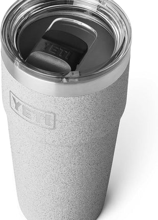 YETI Rambler Stackable Pint, Vacuum Insulated, Stainless Steel with MagSlider Lid