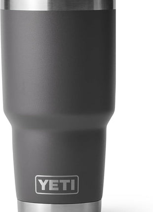 YETI Rambler 30 oz Stainless Steel Vacuum Insulated Tumbler w/MagSlider Lid, Charcoal