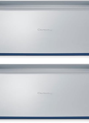 Caraway Non-Stick Ceramic Large Baking Sheet Duo - Naturally Slick Ceramic Coating - Non-Toxic, PTFE & PFOA Free - Perfect for Baking, Roasting, and More - Large (18" x 13") - Navy