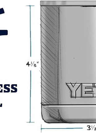 YETI Rambler 10 oz Lowball, Vacuum Insulated, Stainless Steel with MagSlider Lid