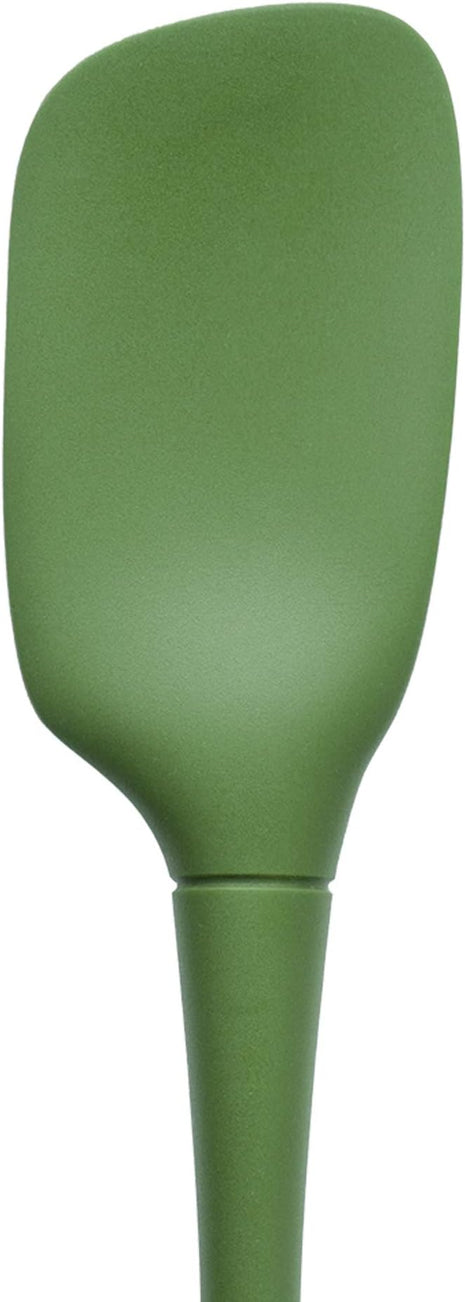 Tovolo Flex-Core All Silicone Spoonula, Tapered Edge, Ergonomic Handle, Heat Resistant