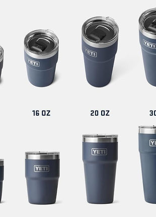 YETI Rambler 20 oz Stackable Tumbler, Stainless Steel, Vacuum Insulated with MagSlider Lid