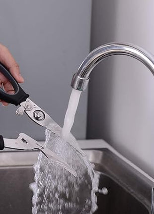 Poultry Shears - Heavy Duty Kitchen Scissors for Cutting Chicken, Poultry, Game, Bone, Meat - Chopping Food - Spring Loaded