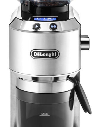 Delonghi Stainless Steel Dedica Coffee Grinder KG521M