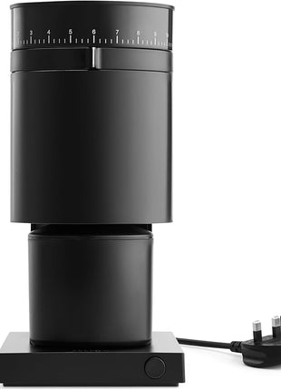 Fellow Opus Conical Burr Coffee Grinder - All Purpose Electric - Espresso Grinder with 41 Settings for Drip, French Press, & Cold Brew - Matte Black
