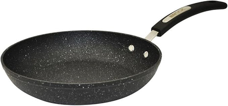 Starfrit The Rock 20cm (8") Non-Stick Fry Pan - Durable Forged Aluminum - Oven Safe - PFOA Free - Easy to Clean - Black