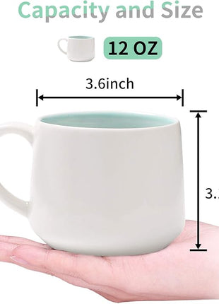 Surprise 3D Coffee Mug Animal Inside 12 oz with Rabbit,Cute Cartoon Handmade Ceramics Cup,Christmas Birthday Surprise for Friends Family or Kids (Rabbit)