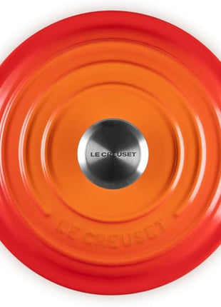 Le Creuset Enameled Cast Iron Signature Round Dutch Oven, 2 qt., Flame