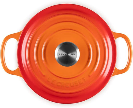 Le Creuset Enameled Cast Iron Signature Round Dutch Oven, 2 qt., Flame